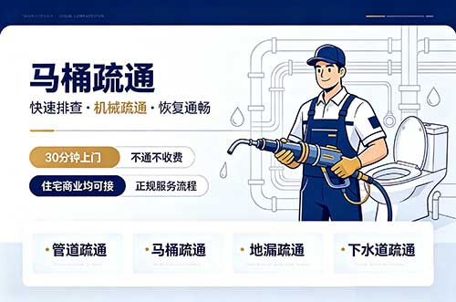 乌什马桶疏通