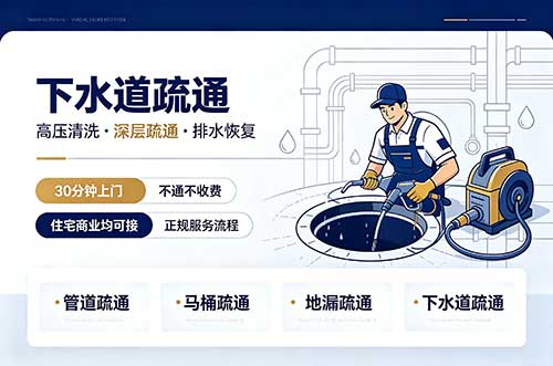 乌什下水道疏通